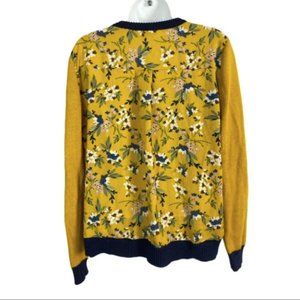 ModCloth Floral Cardigan Size X-Large